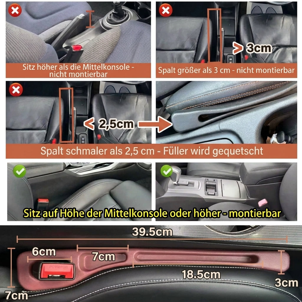 Passt mein Auto? Fit-Guide – Spalt 2,5 bis 3 cm