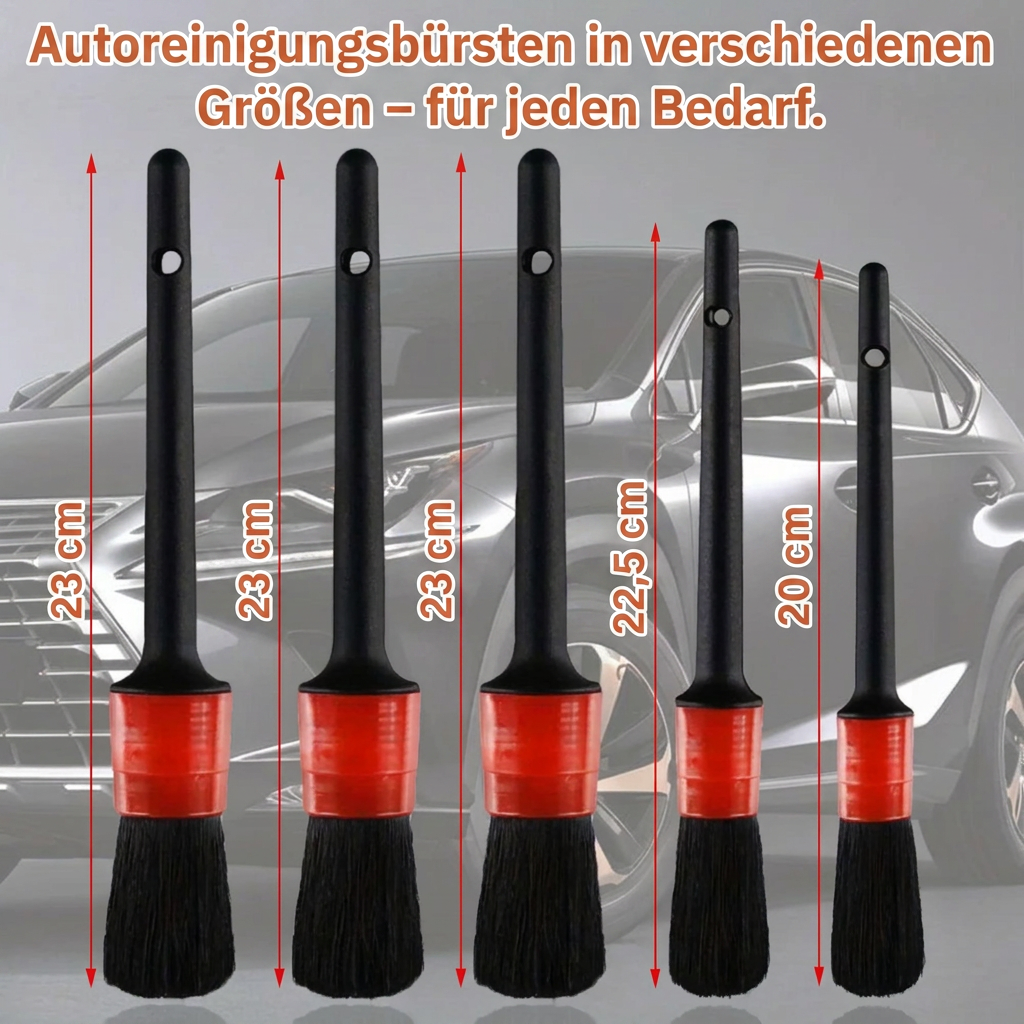 Auto-Reinigungsbürsten in verschiedenen Größen