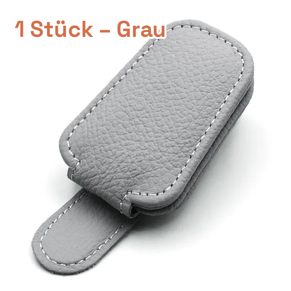 Sonnenblenden-Halter fürs Auto – Grau