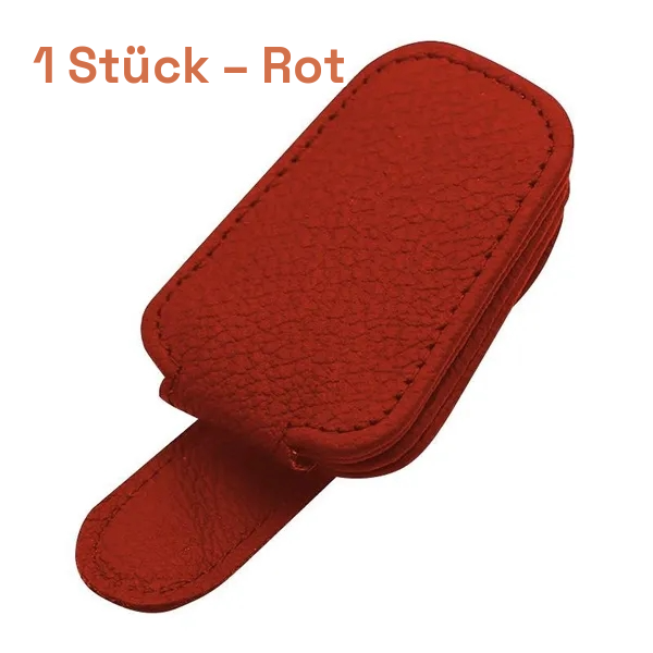Sonnenblenden-Halter fürs Auto – Rot