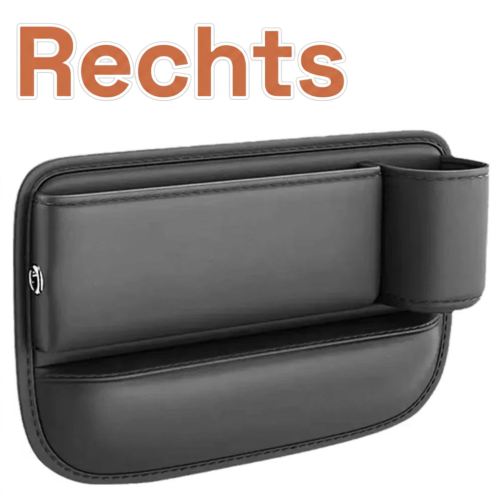 Sitzspalt-Box mit Becher- und Handyhalter